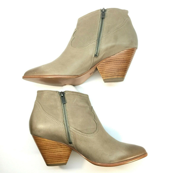 FRYE Women's Reina Leather Ankle Booties Size‎ 10 m - Picture 6 of 8